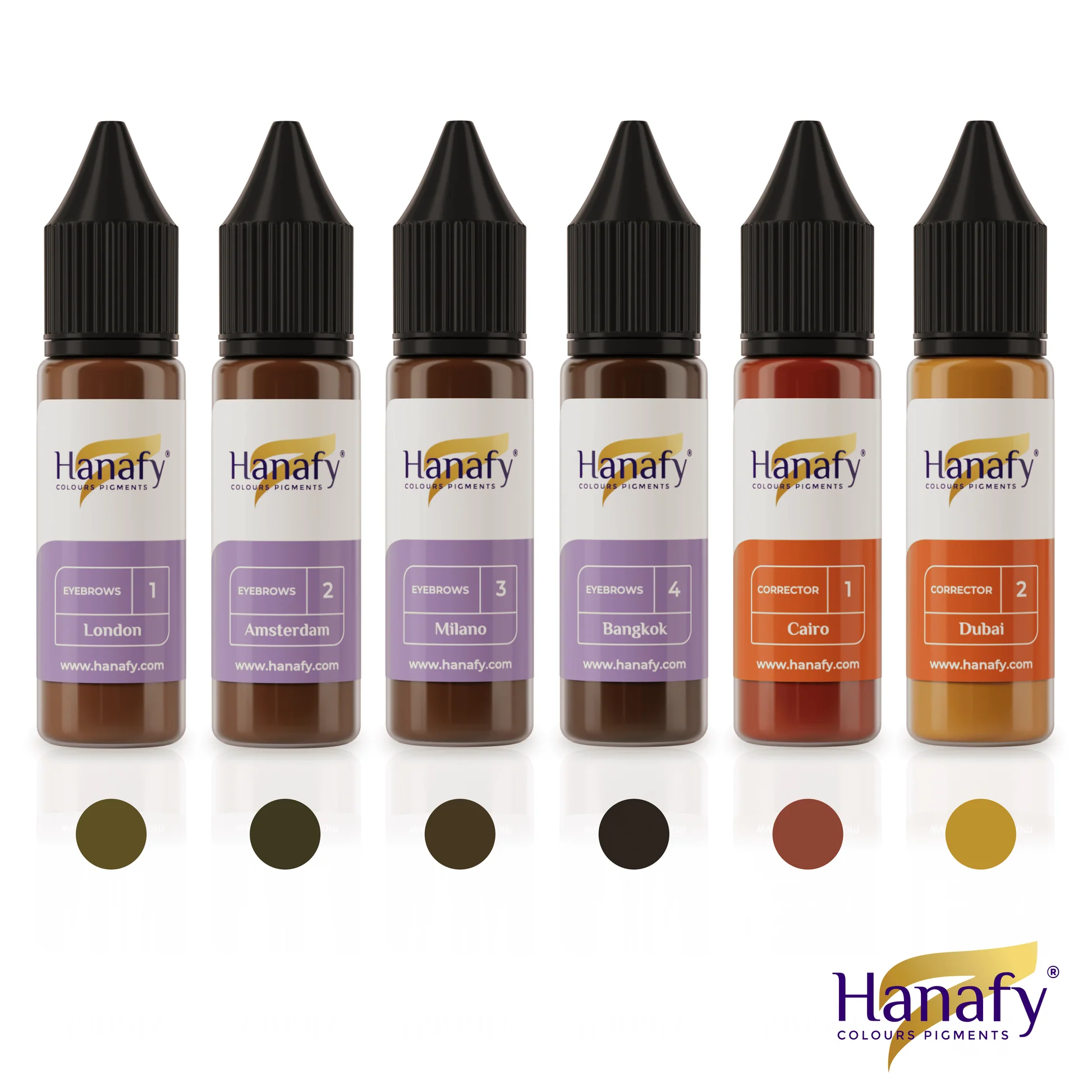 Hanafy Full Mineral Brow Set 15 ml